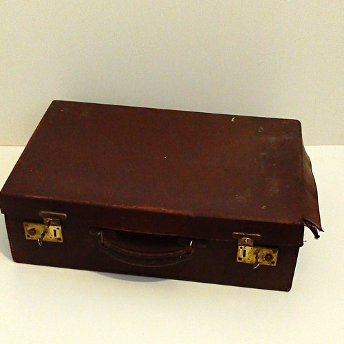 Vintage brown leather flux - brown,