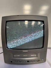 Thomson 14CB26UN 14” CRT TV/VCR Combi Retro Gaming No Remote 