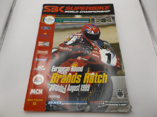 1999 brands hatch programme - brands,