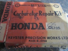 NOS HONDA CB125 CL KEYSTER CARBURETTOR CARB REPAIR KIT SPARES