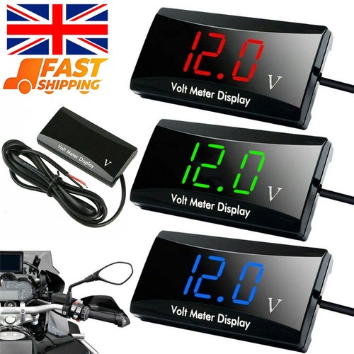 12v led digital voltmeter - digital,