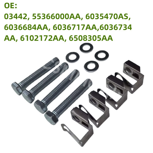 4pcs exhaust manifold flange - exhaust,