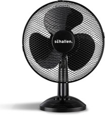 Quality 12" Desk Top Fan BLACK