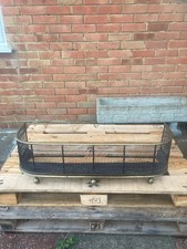Antique Vintage Brass Fire Fender Kerb Length 95 cm height 21 cm  approx