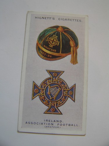 Hignett cigarette card - cigarette,