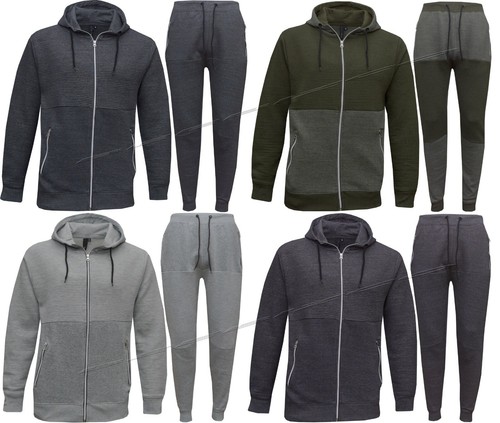 Mens plain slim fit - fit, tracksuit