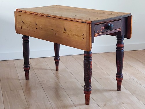 Victorian pine drop leaf - victorian,