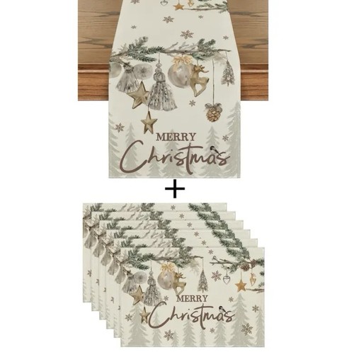Christmas table runner - table,