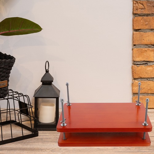 Wood bookbinding press - bookbinding,