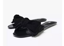 BNWT Zara Black Bow Split
