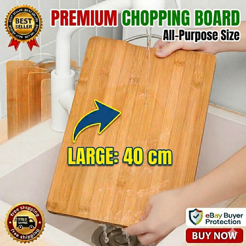 40cm bamboo chopping board - bamboo, –