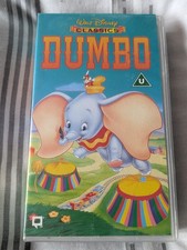Walt Disney's Dumbo (1941)  VHS Video Tape (Stephen Holloway) UK Pal