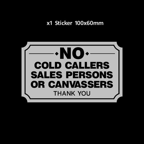 Cold callers canvassers - cold,