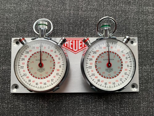 Heuer supertrack mechanical - heuer,
