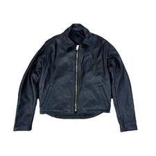 Langlitz leather black thick - black,