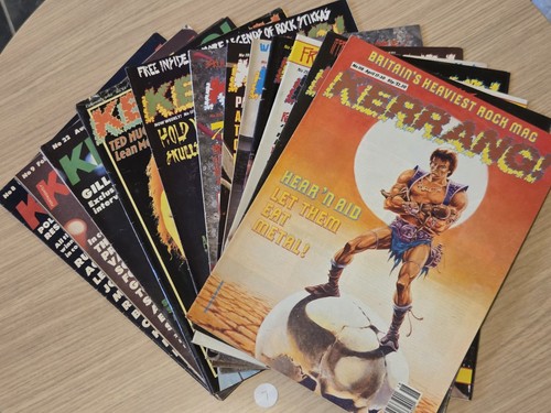Bundle vintage kerrang - 12,