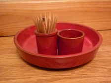 Red ceramic Olive/Tapas