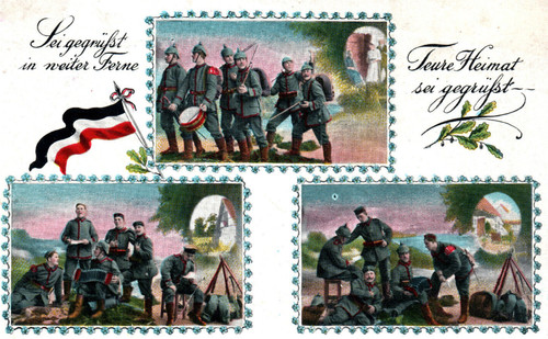 Wwi german soldier life - german,