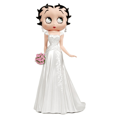 New betty boop wedding - new, 31.5cm