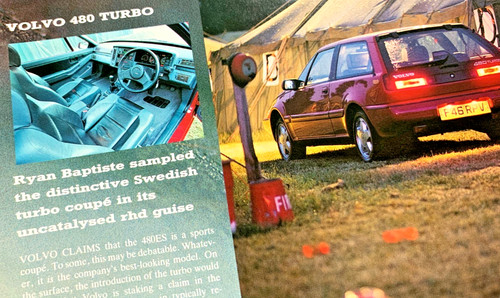 Volvo 480 turbo launch - 480,