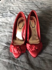 Debut Ladies Red Satin Court