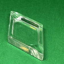 Vintage Individual Glass Ashtray Diamond Shape Small Ashtray