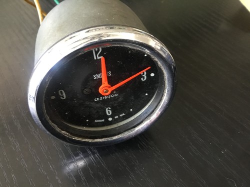 Smiths time clock - clock., face