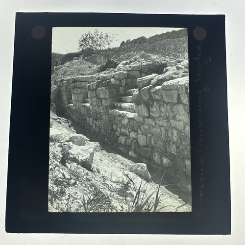 Antique magic lantern slide - magic,