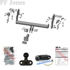 PCT Towbar for Mitsubishi Shogun 5 Door LWB 2007-2021 - Flange Tow Bar