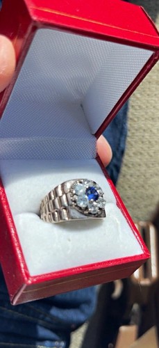 Rolex inspired style platinum - inspired,
