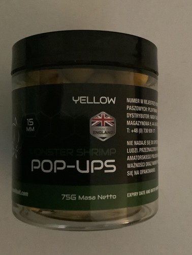 Nash baits yellow pop - nash,