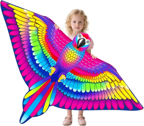 Huge colorful parrot kites - parrot,