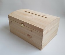 Large Plain Wood Chest