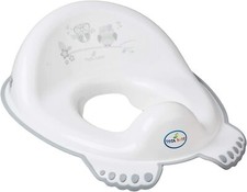 TOILET TRAINING SEAT POTTY TODDLER BOY GIRL TRAINER SAFE ANTI-SLIP OWLS WHITE