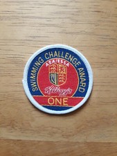 Kellogg's Swimming Challenge Award One ASA/ESSA Swimming/Swim Patch/Cloth Badge