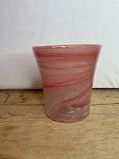 GLASS ORCHID POT  PLANT POT