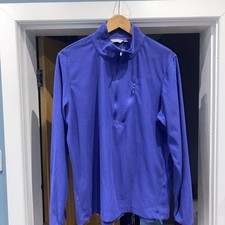 Rohan Microgrid stowaway  Top women’s  XL purple Lightweight Long Sleeve . 