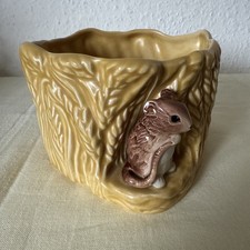 Vintage Sylvac Harvest Mouse Bulb Planter Pot 5249 - Excellent 