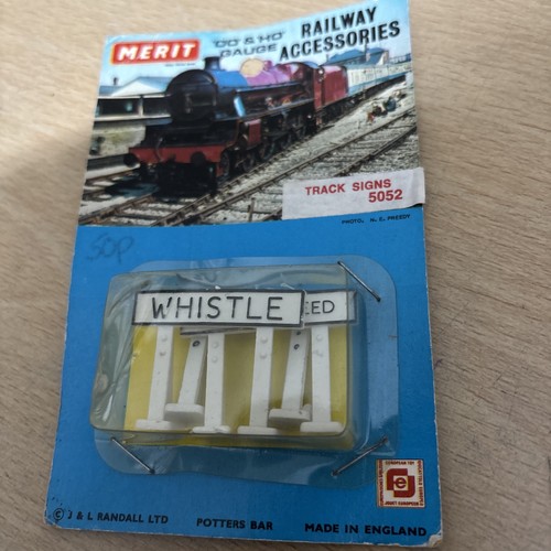 Trackside signs gauge - signs, "00"