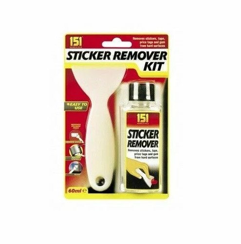 Sticker remover scraper kit - sticker,