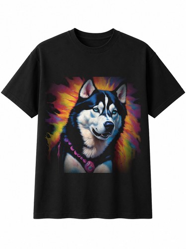 Siberian husky dripping - husky, dog