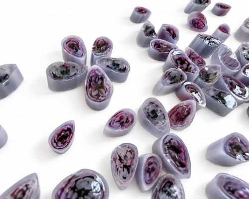 50g purple streaky - purple,