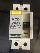Volex VR63 63A 63 AMP 30mA RCD