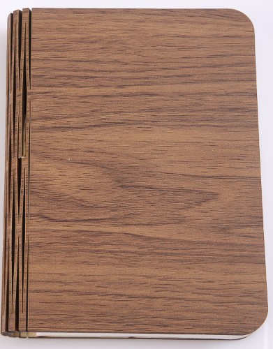 Foldable led book lamp - foldable,