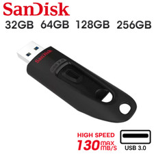 SanDisk Ultra USB 32GB 64GB 128GB 256GB 3.0 Flash Pen Drive Memory Stick Backup