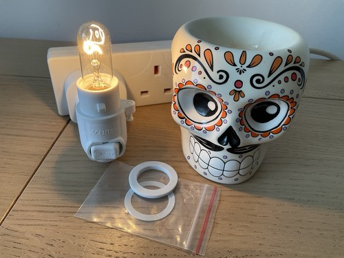 Scentsy sugar skull mini wax - skull,