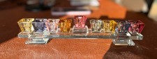 Crystal Glass Menorah