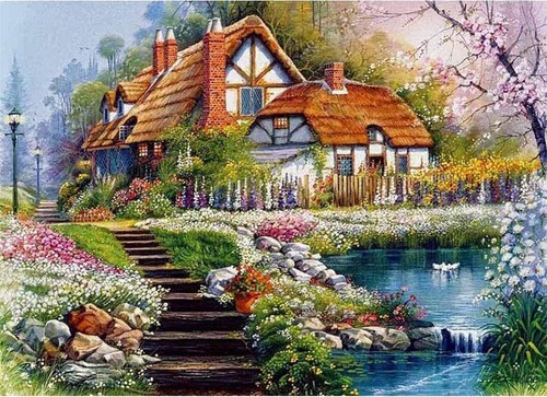 Beautiful cottage and lake - cottage,