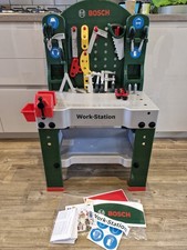 Bosch Super Work Station Workbench Toy Kids Tool Workbench 