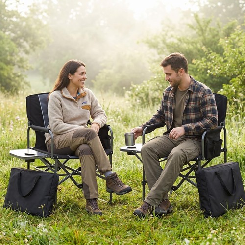 2pc folding outdoor camping - 2pc,